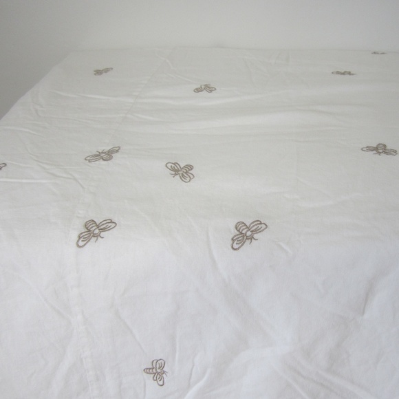 Pottery Barn Bedding French Bee Fq Duvet Cover Linen Poshmark